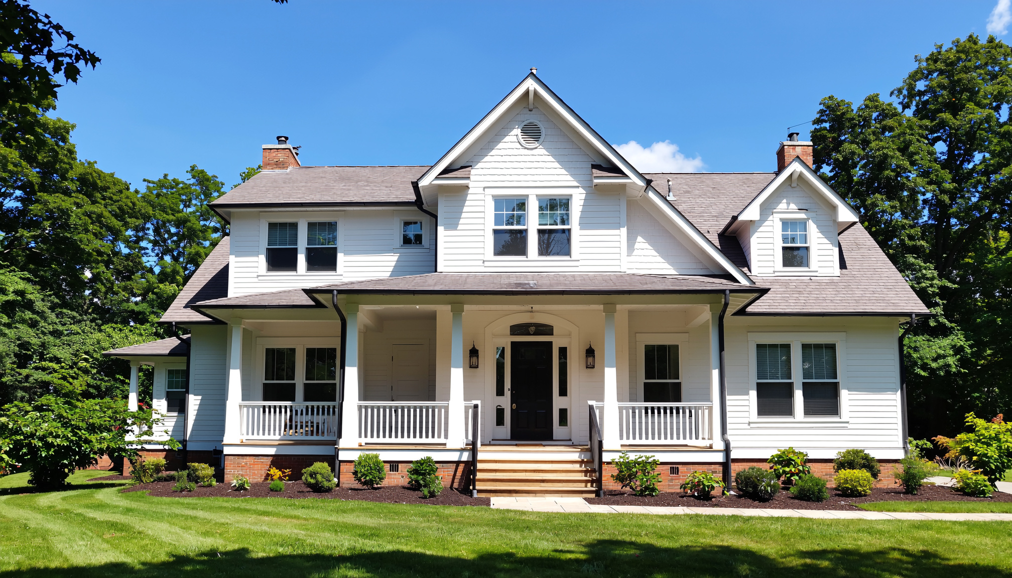 Roanoke, VA with seamless rain gutters